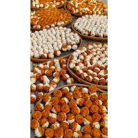 10 年新會玫瑰花陳皮 500g 禮盒裝 手工綁扎玫瑰形老陳皮(500g) 10 年新會玫瑰花陳皮 500g 禮盒裝 手工綁扎玫瑰形老陳皮(500g)